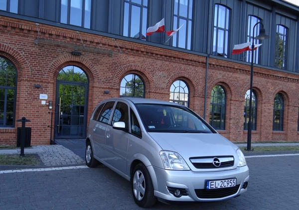 Opel Meriva cena 9500 przebieg: 186655, rok produkcji 2006 z Łódź małe 497